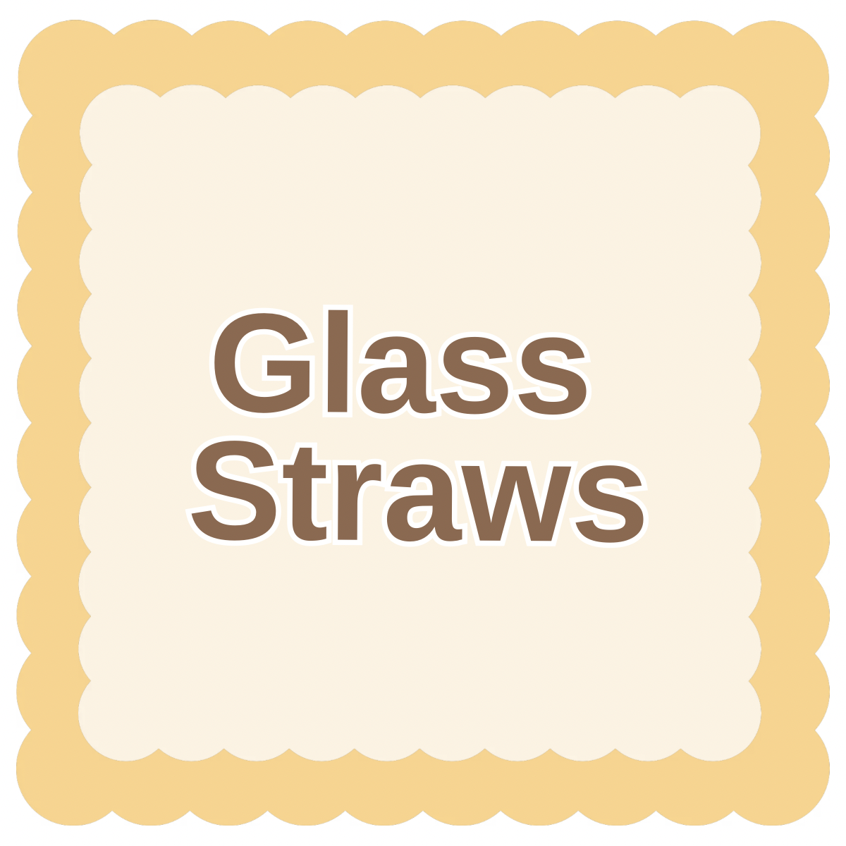 Glass Straws