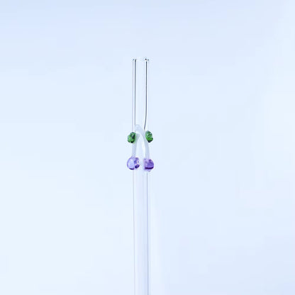 Cherry Glass Straws