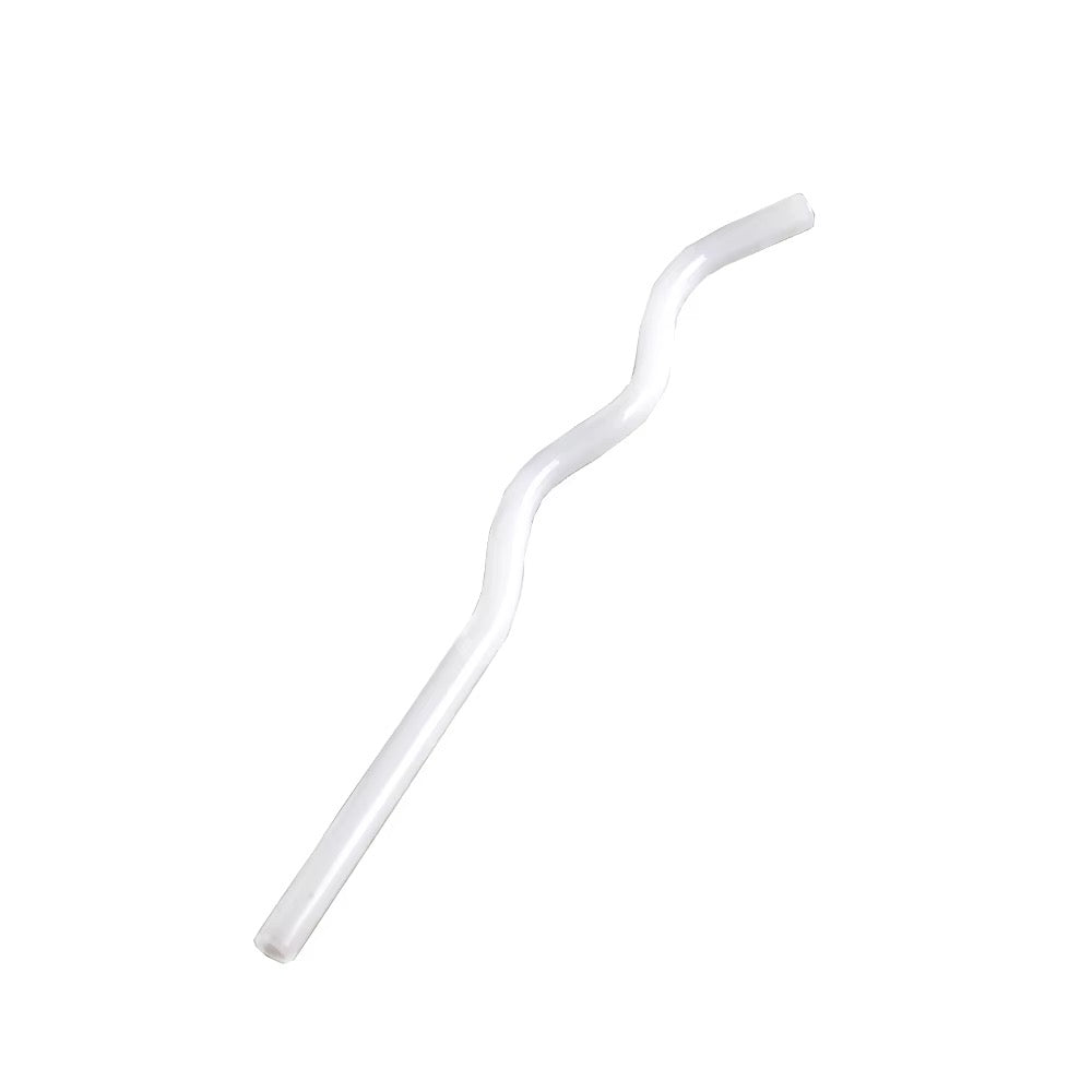 Wavy Glass Straws