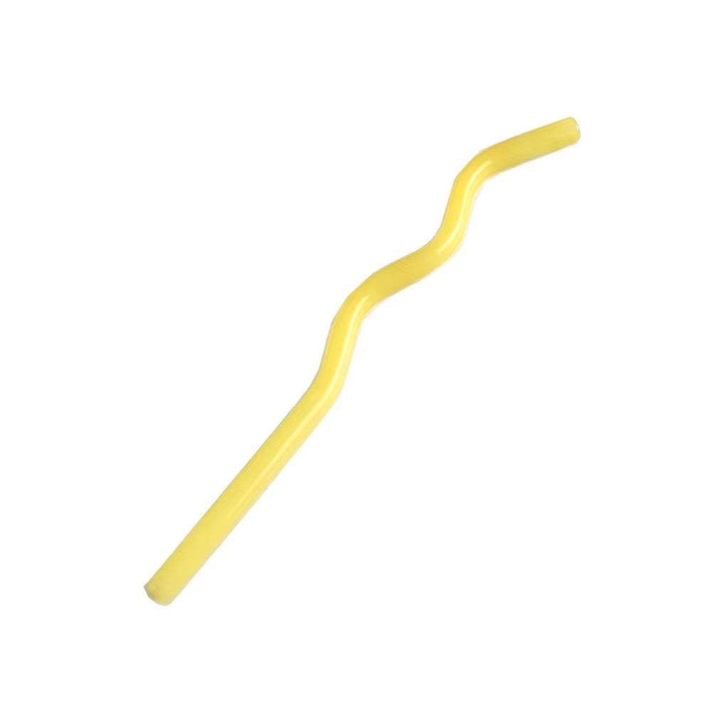 Wavy Glass Straws